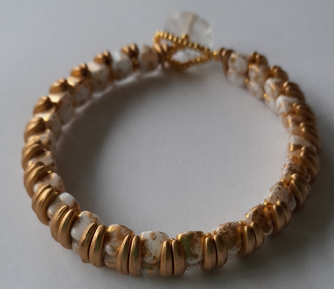 Kit So Cute Bracelet Golden White