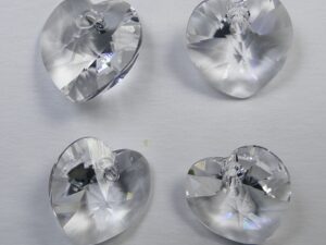PrHP-14-CRYS Maxima Heart Pendant, 14 mm, Preciosa, Crystal - Afbeelding 1