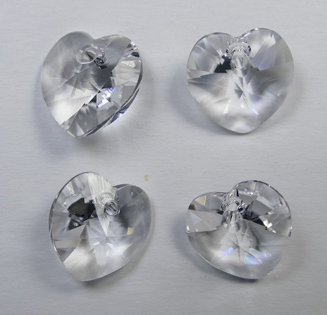 PrHP-14-CRYS Preciosa Maxima Heart pendant 14 mm Crystal