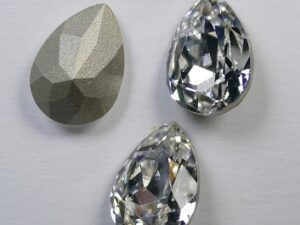 PrPe-14-CRYS Baroque Pear Fancy Stone, 14x10 mm, Preciosa, Crystal
