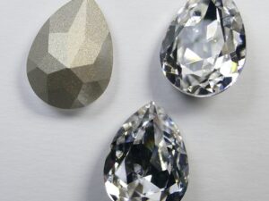 PrPe-18-CRYS Baroque Pear Fancy Stone, 18x13 mm, Preciosa, Crystal - Afbeelding 1