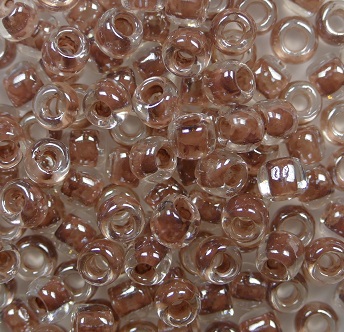 TR-06-1071 Toho Rocailles 6-0 Inside Color Crystal Antique Plum Lined color 1071