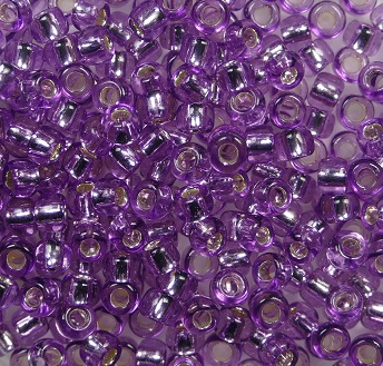 TR-08-2219 Toho Rocailles 8-0 Silver Lined Light Grape color 2219