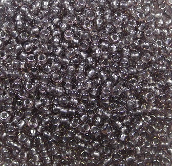 TR-15-1010 Toho Rocailles 15-0 Silver Lined Luster Med Amethyst color 1010