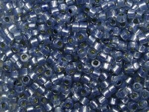 TT-01-PF2102 Permanent Finish Translucent Silver Lined Montana Blue TOHO Treasures 11/0