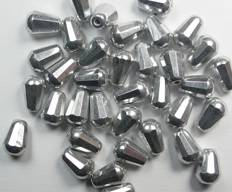 0020324 Crystal Full Labrador facetted drop 8x6 mm color 00030-27000