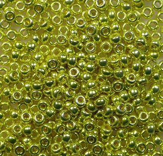 M-11-4205 miyuki rocailles 11-0 duracoat galvanized zest color 4205