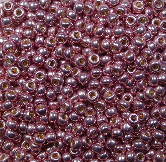 M-11-4209 miyuki rocailles 11-0 duracoat galvanized dark coral color 4209