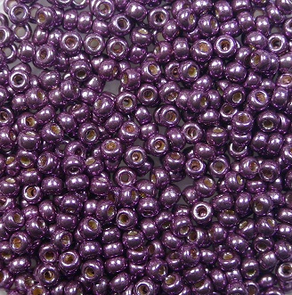 M-11-4220 miyuki rocailles 11-0 duracoat galvanized eggplant color 4220