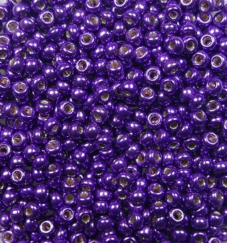 M-11-5108 miyuki rocailles 11-0 duracoat galvanized purple Orchid color 5108