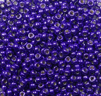 M-11-5110 miyuki rocailles 11-0 duracoat galvanized lilac night color 5110