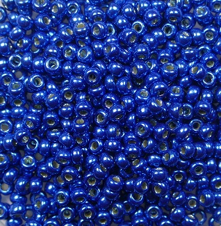 M-11-5116 miyuki rocailles 11-0 duracoat galvanized deep aqua Blue color 5116