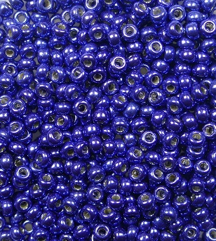 M-11-5117 miyuki rocailles 11-0 duracoat galvanized Mermaid Blue color 5117