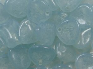 RP-8-00030-20016 Light Aqua Opal Rose Petals, 8x7 mm 50 Pc. - Afbeelding 1