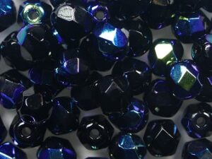 FP1-05-23980-28701 Jet AB Czech Glass Facet Firepolish 5mm 35 stuks - Afbeelding 1