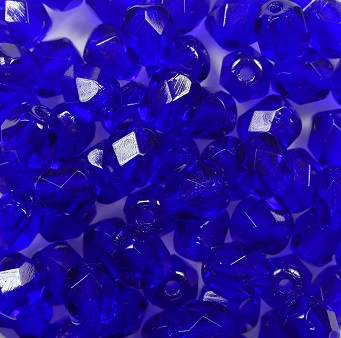 FP1-05-30080 Firepolish facet 5 mm cobalt color 30080