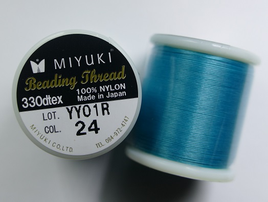 MD-24 Miyuki Beading Thread Azuurblauw