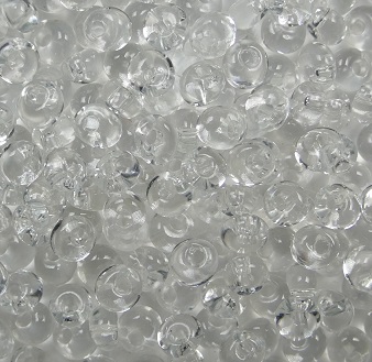 TM-03-0001 Toho Magatama 3 mm Crystal color 1