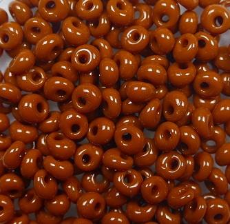 TM-03-0046L Toho Magatama 3 mm Opaque Terra Cotta color 46L