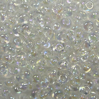 TM-03-0161 Toho Magatama 3 mm Trans-Rainbow Crystal color 161