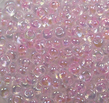 TM-03-0171D Toho Magatama 3 mm Transparent Rainbow Ballerina Pink color 171D