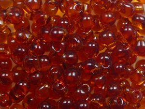 M-D-4-0134 Transparent Dark Topaz Miyuki Drops 3,4 mm