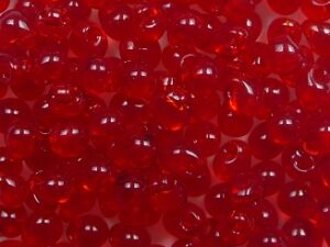 M-D-4-0140 Transparent Light Red Miyuki Drops 3,4 mm