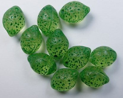 0130160 Citroen kralen Jonquil Green Washed color 80130-54315