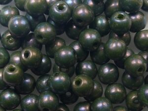 04-R-53420-15001 Opaque Olive Nebula Round 4 mm. 100 Pc. - Afbeelding 1