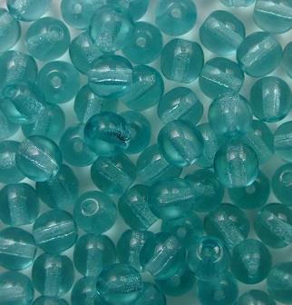04-R-60210 Blue Zircon 4 mm druk rounds color 60210