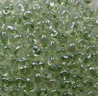 M-MD-00030-14457 Matubo MiniDuo 4x2,5 mm Crystal Mint Green Luster color 00030-14457