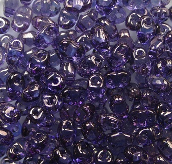 M-MD-00030LE Matubo MiniDuo 4x2,5 mm Crystal Amethyst Luster color 00030LE