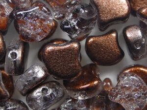 GIN-24701 Matubo 2 Hole Ginko Bead Slushy Cola 10 gram