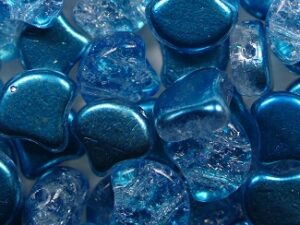 GIN-24706 Slushy Energy Matubo 2 Hole Ginko Bead 10 gram - Afbeelding 1