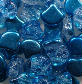 GIN-24706 Matubo Ginko Beads 7,5x7,5 mm Slushy Energy color 24706