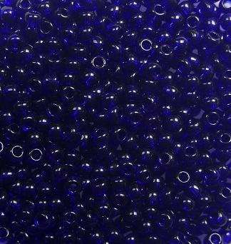 TR-11-0008D Toho rocailles 11-0 Transparent Cobalt color 8D