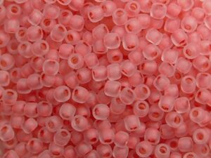 TR-11-0779FM Frosted Inside Color Rainbow Crystal Salmon Lined - Afbeelding 1
