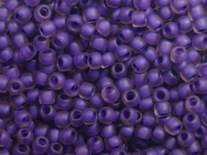 TR-11-0928FM Frosted Inside Color Rainbow Rosaline Opaque Purple Lined - Afbeelding 1