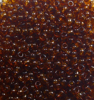 TR-11-0941 Toho rocailles 11-0 Transparent Umber color 941