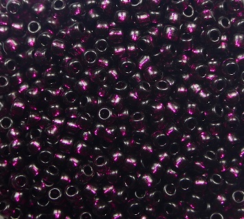 TR-11-2226 Toho rocailles 11-0 Silver Lined Raspberry color 2226