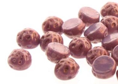 BQ2CAB-03000-15726 baroque beads Chalk White Lila Vega Luster color 03000-15726