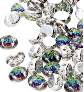 BQ2CABOV-00030-28102 Oval Baroque Beads Backlit Utopia color 00030-28102