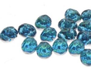 BQ2Cab-OV-60020-29801 Ovale Baroque 2-Hole Cabochon 8×6 Backlit Aquasol 20 Pc.