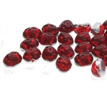BQ2CABOV-90080-29801 Oval Baroque Beads Backlit Aquasol color 90080-29801