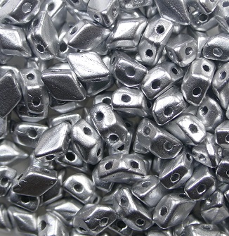 MGB-00030-01700 Matte Metallic Silver Matubo Mini Gemduo color K01700