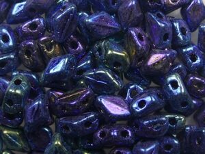 MGD-23980-21435 Iris Blue Matubo Mini GemDuo's, 6x4 mm 5 gr