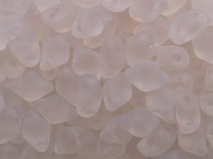 MGD-70120-84110 Matte Rosaline Matubo Mini GemDuo's, 6x4 mm 5 gr