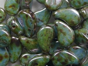 PD-03000-65431 Paisley Duo Chalk White Green Blue Lazura 5 gram - Afbeelding 1