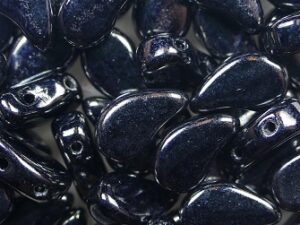 PD-23980-14400 Paisley Duo Jet Hematite 5 gram - Afbeelding 1