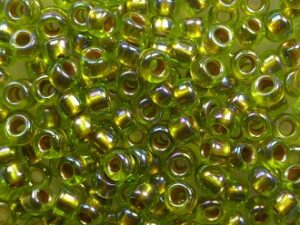 TR-08-0996 Gold Lined Rainbow Peridot - Afbeelding 1